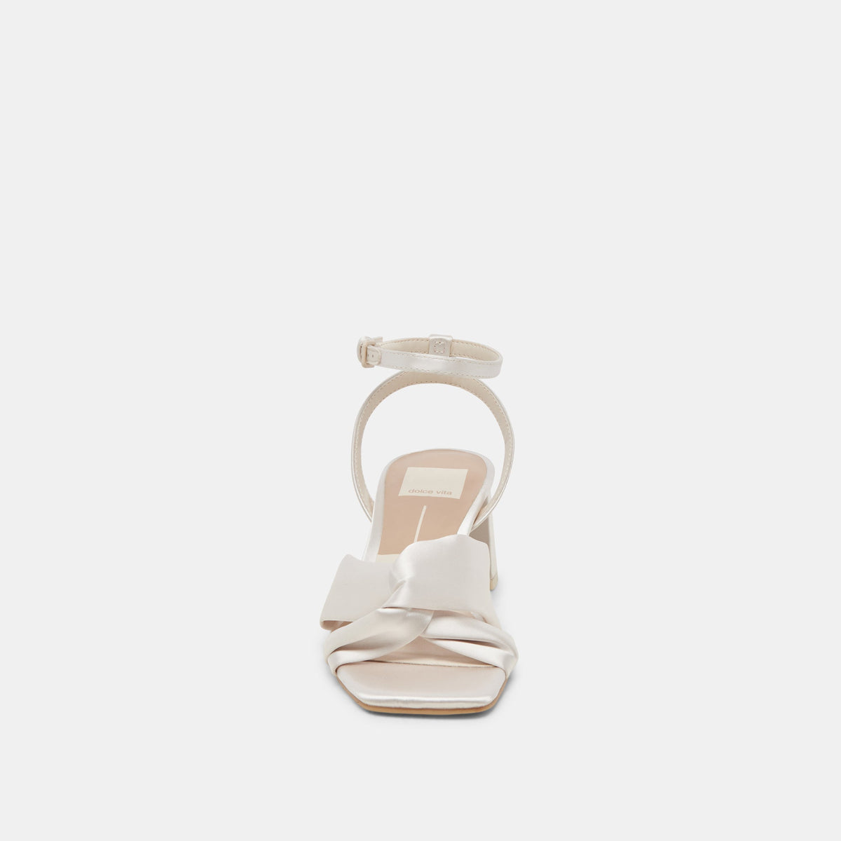 Dolce Vita SHOES Brenna Ivory Satin Heels