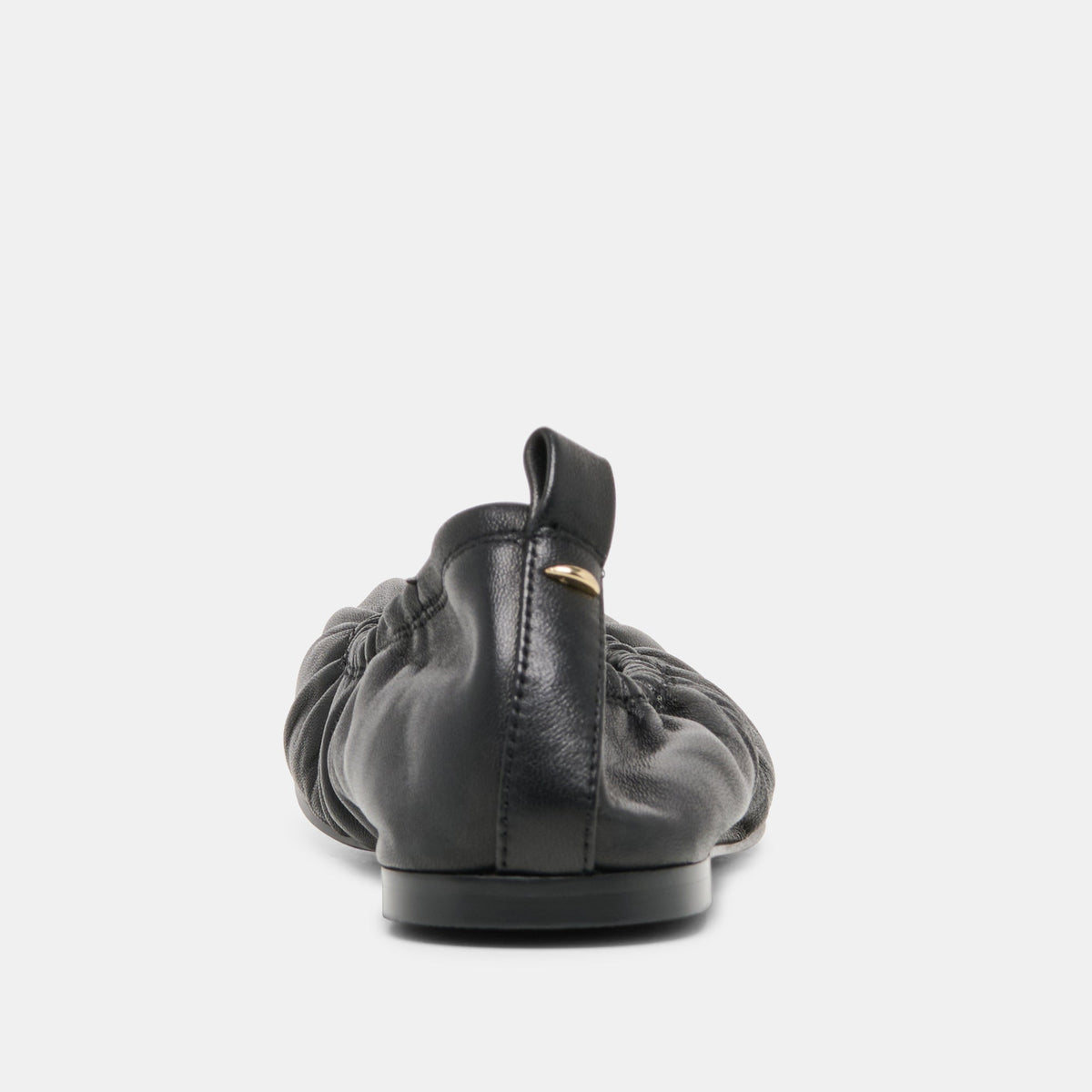 Dolce Vita SHOES Conrad Black Leather Ballet Flats
