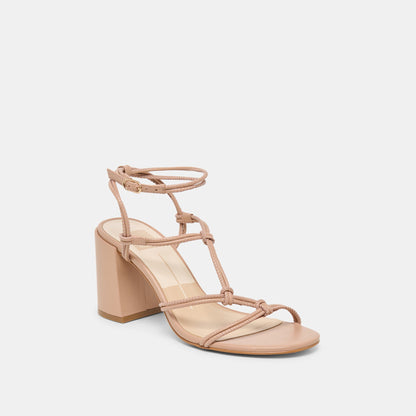 Dolce Vita SHOES Fizzy Lt Tan Leather Heels