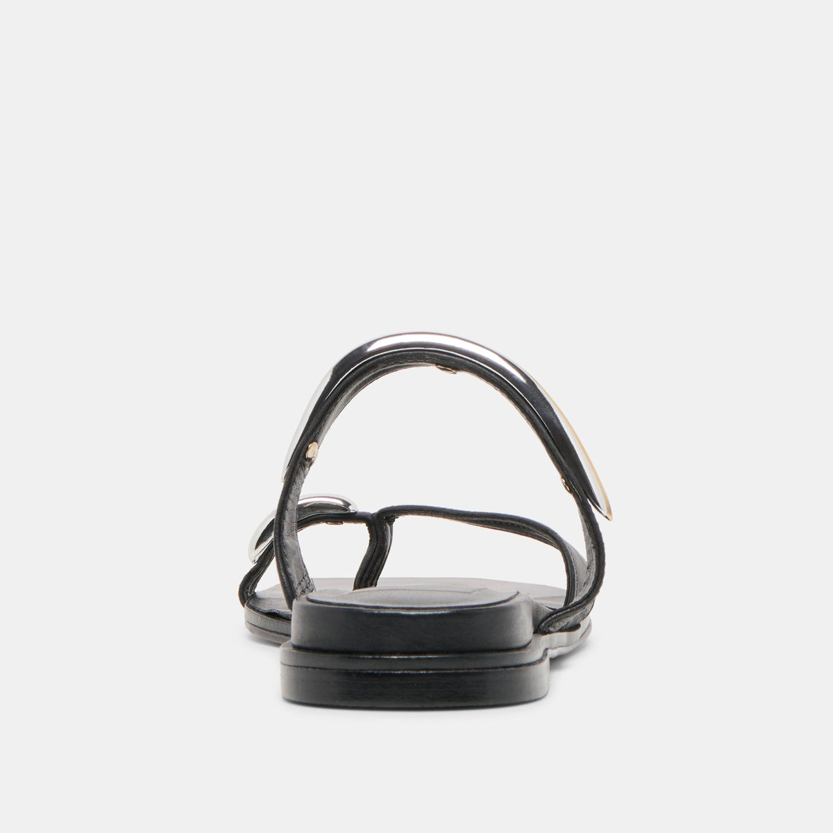 Dolce Vita SHOES Tarina Black Leather Sandals