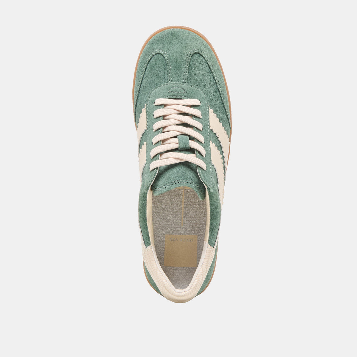 Dolce Vita SHOES Merit Dk Green Suede Sneakers