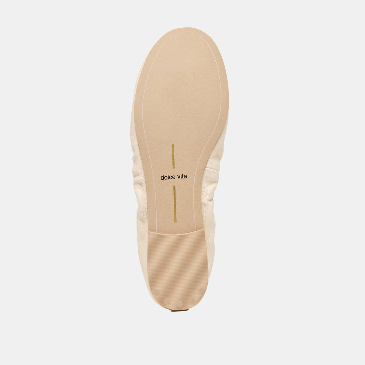 Dolce Vita SHOES Conrad Bone Leather Ballet Flats