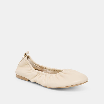 Dolce Vita SHOES Conrad Bone Leather Ballet Flats