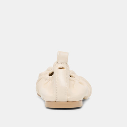Dolce Vita SHOES Conrad Bone Leather Ballet Flats