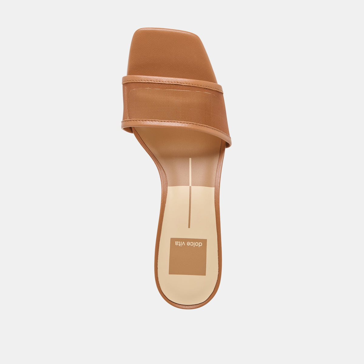 Dolce Vita SHOES Rexa Mesh Caramel Mesh Heels