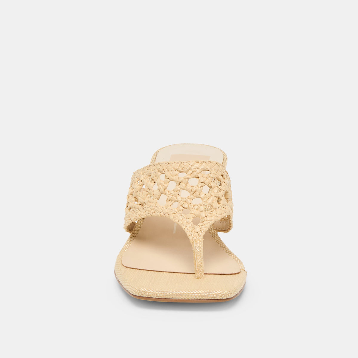 Dolce Vita SHOES Barlo Lt Natural Woven Raffia Heels