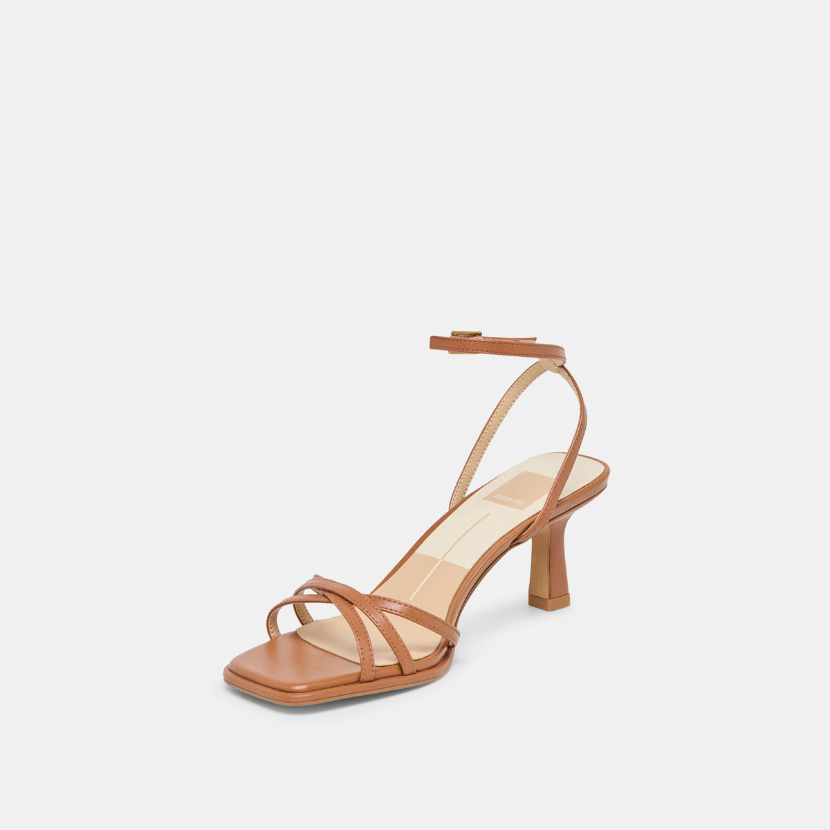 Dolce Vita SHOES Manji Saddle Leather Heels