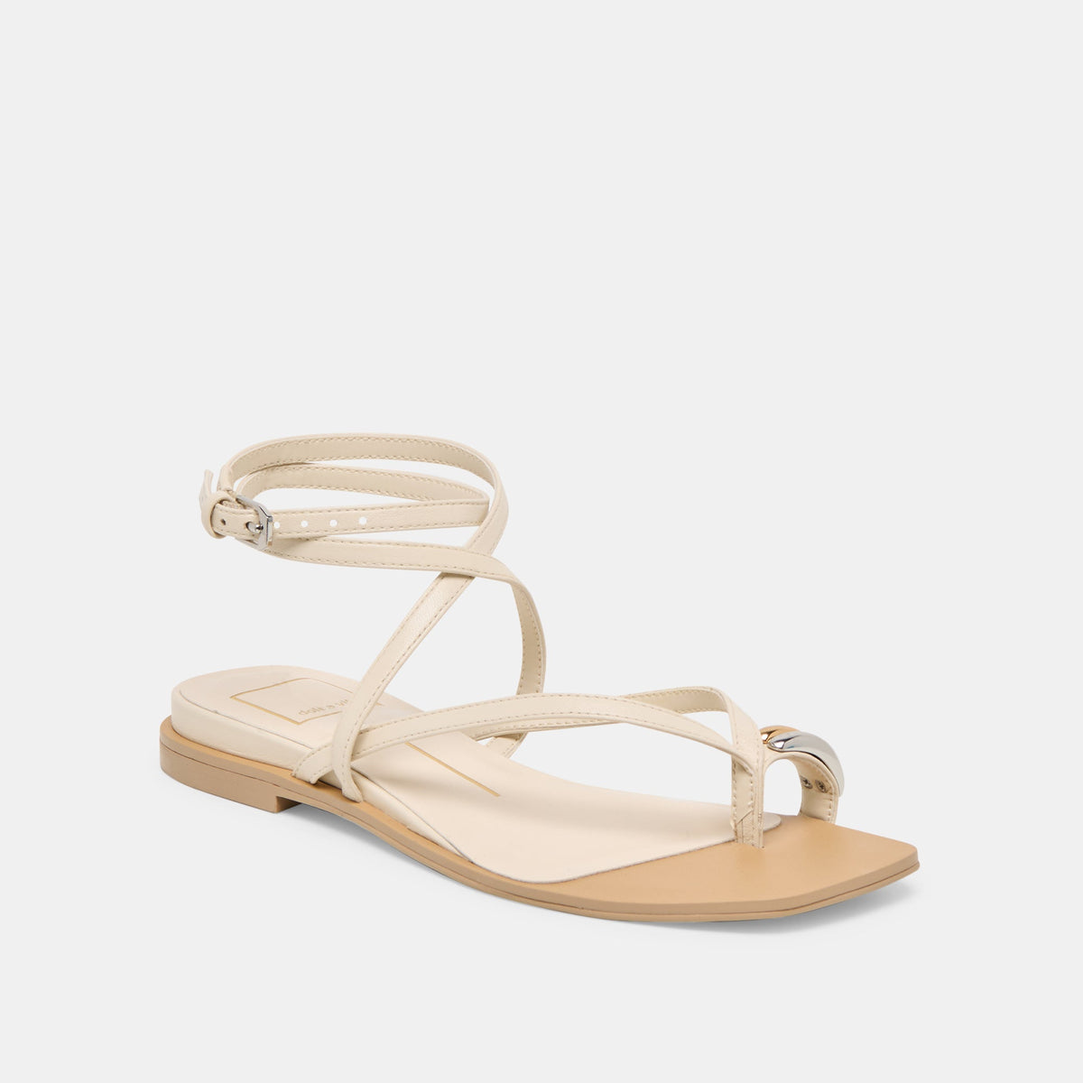 Dolce Vita SHOES Tyrice Bone Leather Sandals