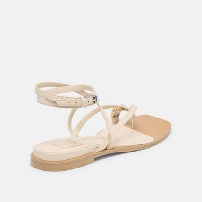 Dolce Vita SHOES Tyrice Bone Leather Sandals