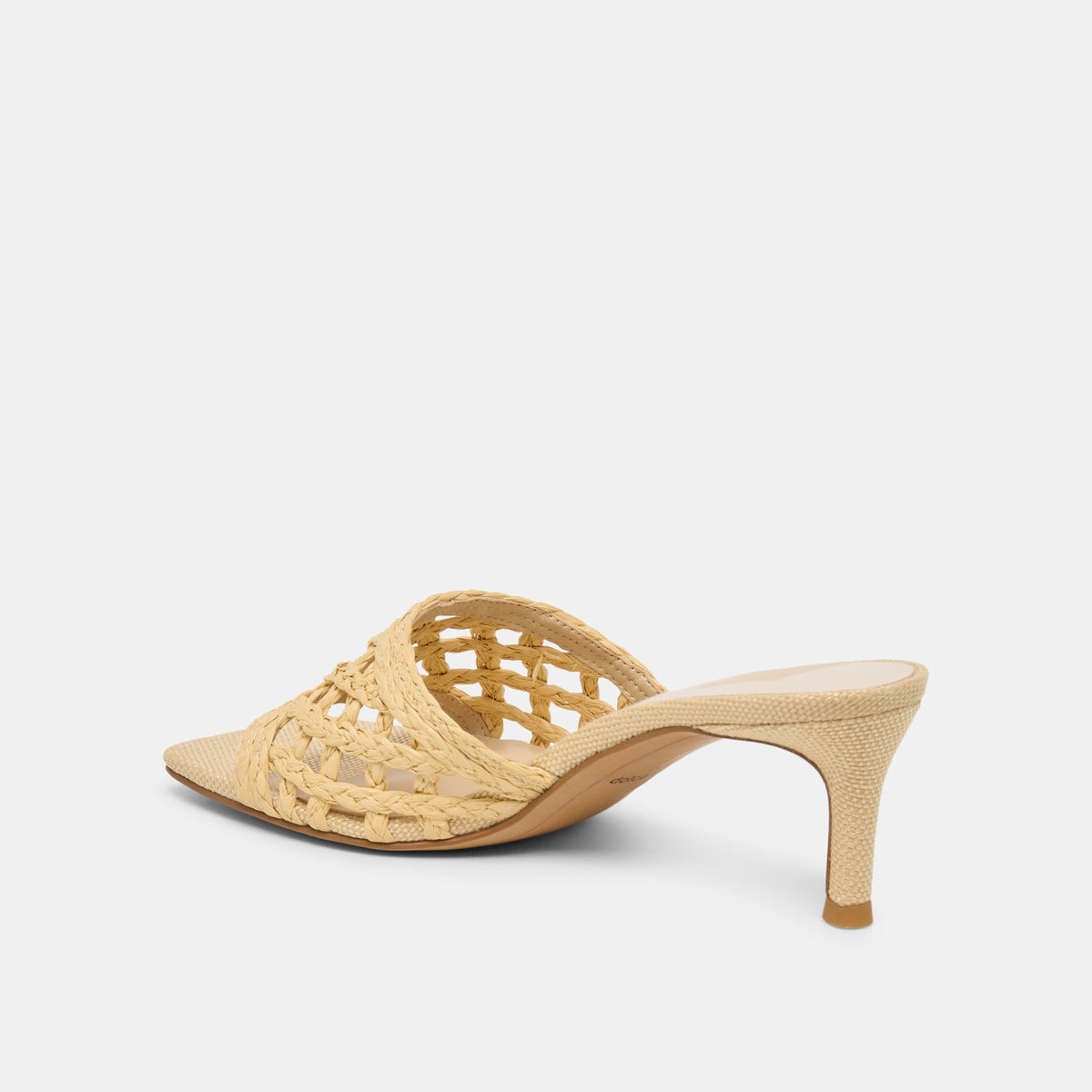 Dolce Vita SHOES Bowen Lt Natural Raffia Heels