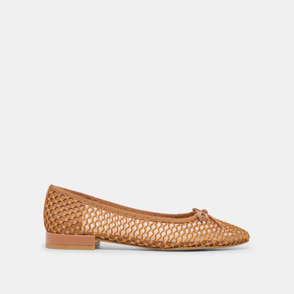 Dolce Vita SHOES Ulicia Coral Woven Mesh Ballet Flats
