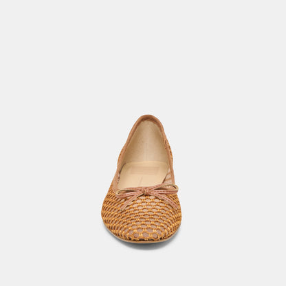 Dolce Vita SHOES Ulicia Coral Woven Mesh Ballet Flats