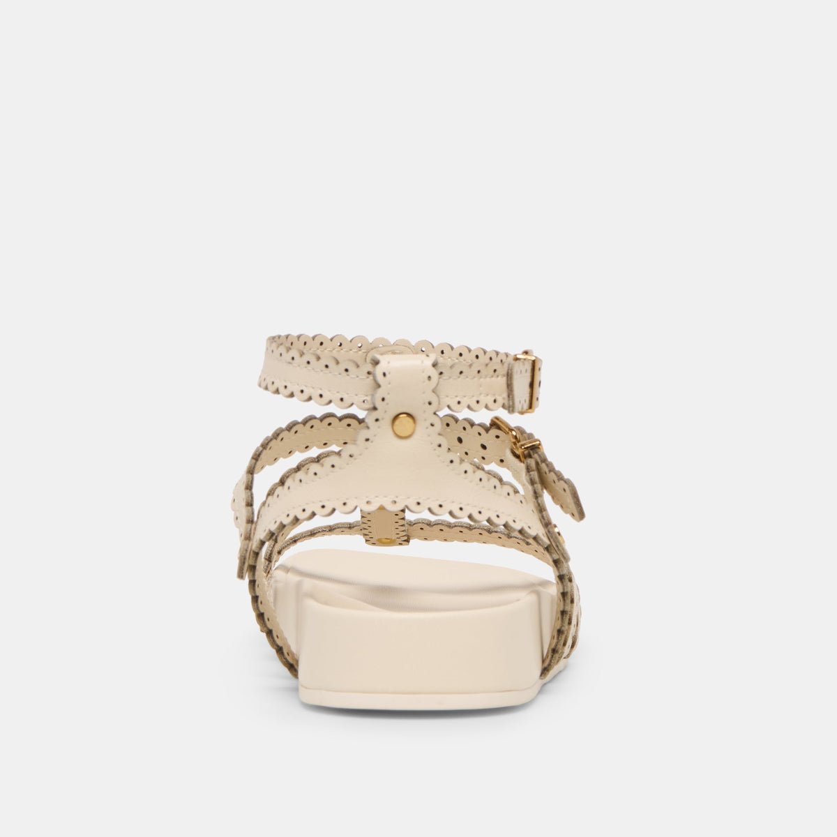 Dolce Vita SHOES Susana Creme Leather Sandals