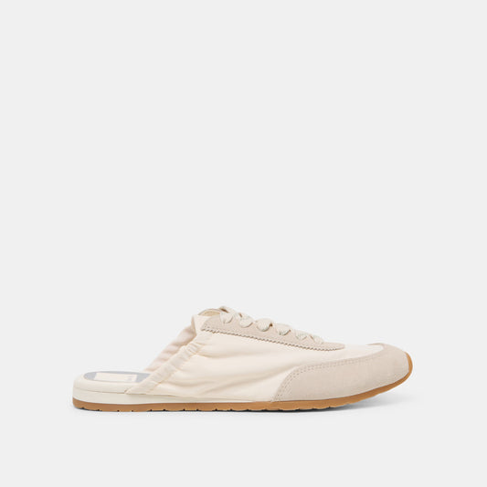Dolce Vita SHOES Daris White Nylon Sneakers