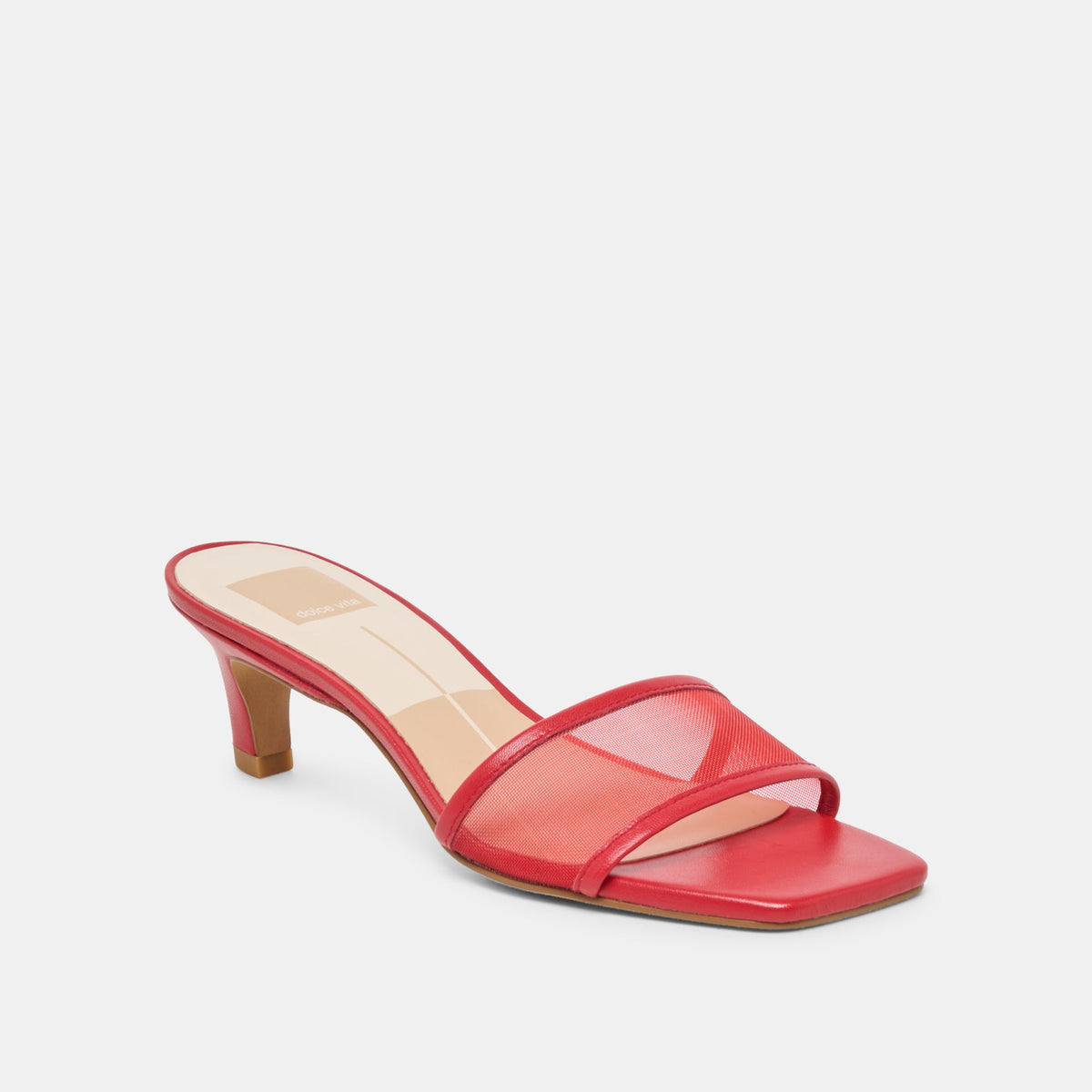 Dolce Vita SHOES Rexa Mesh Cherry Mesh Heels