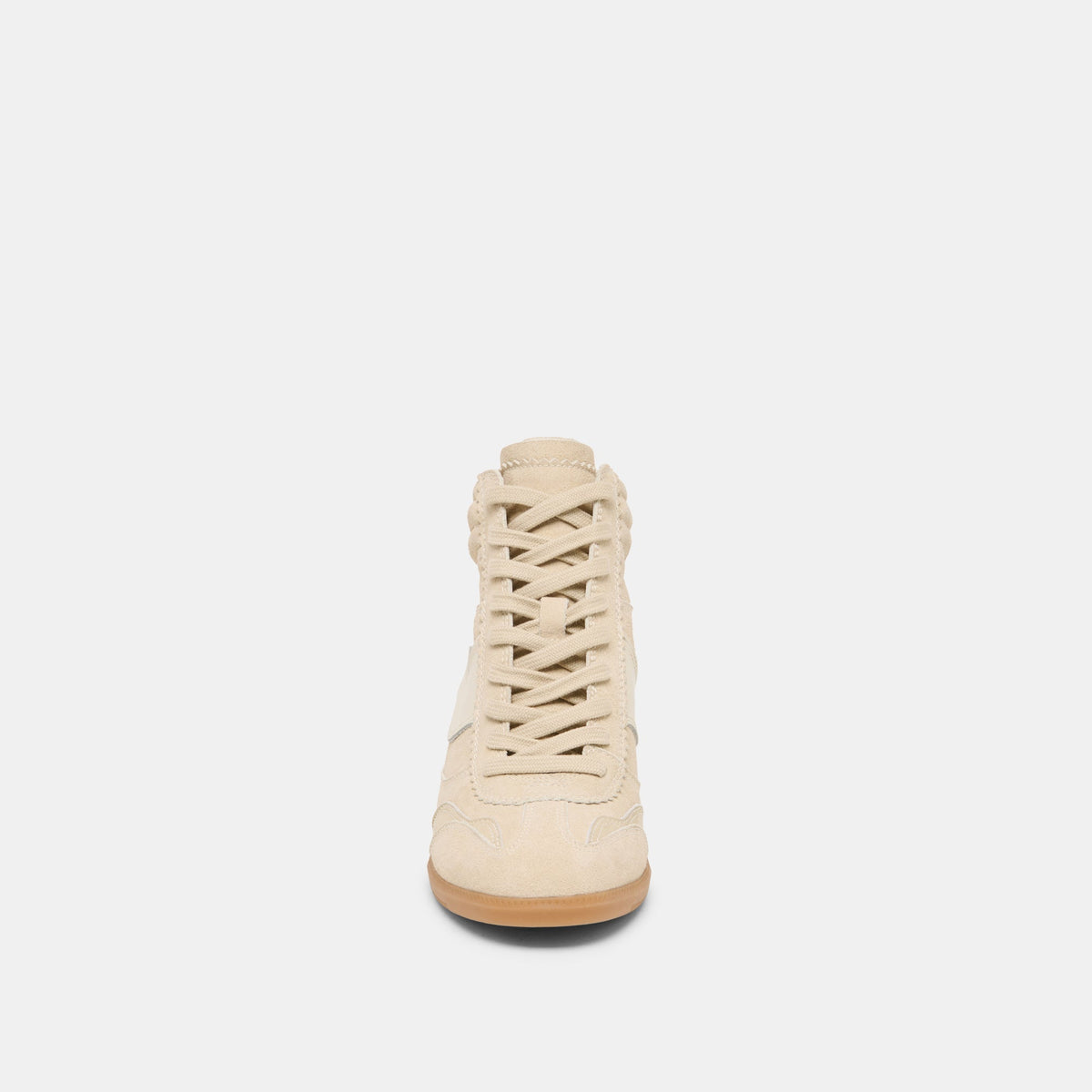 Dolce Vita SHOES Issac Oatmeal Suede Sneakers
