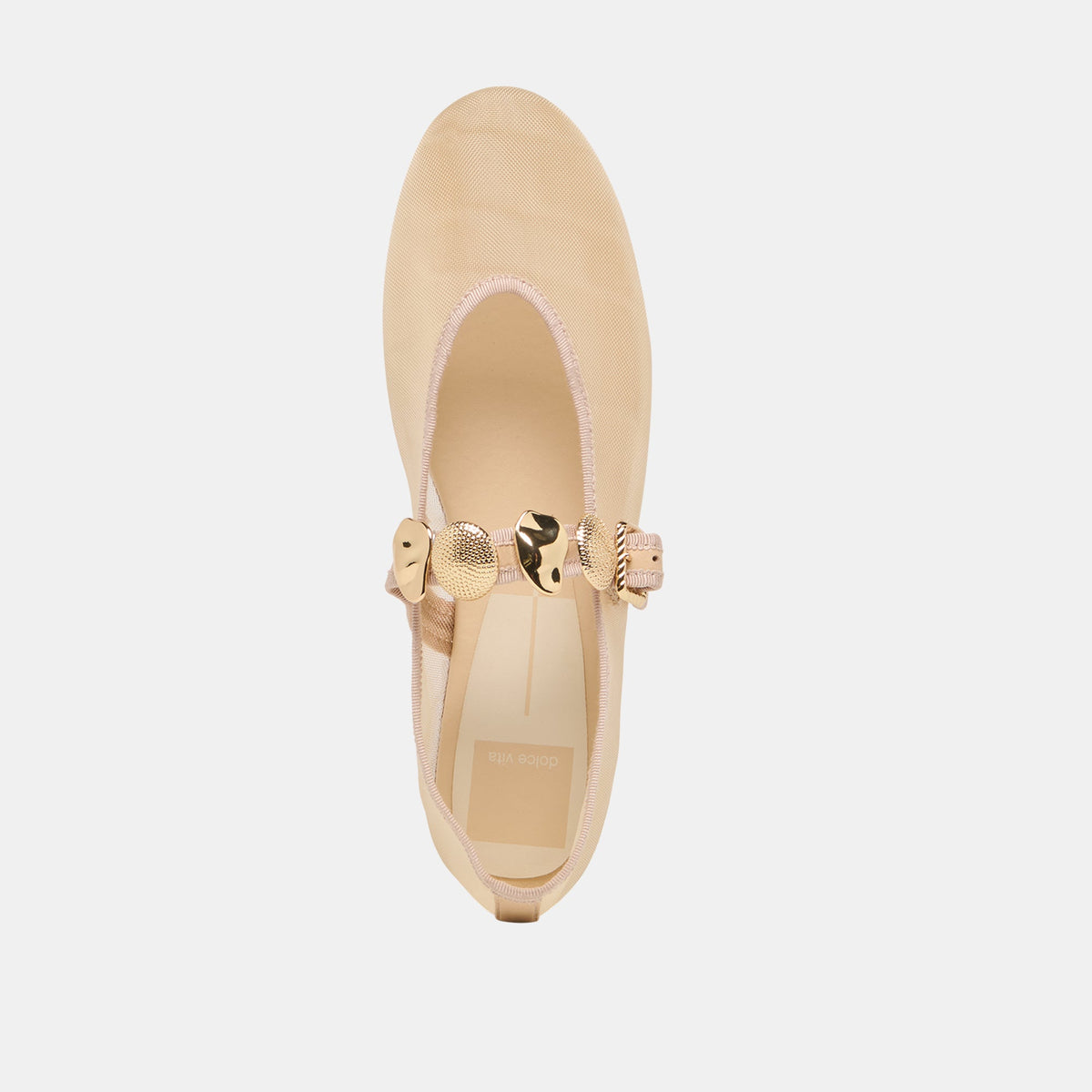 Dolce Vita SHOES Relan French Vanilla Mesh Ballet Flats