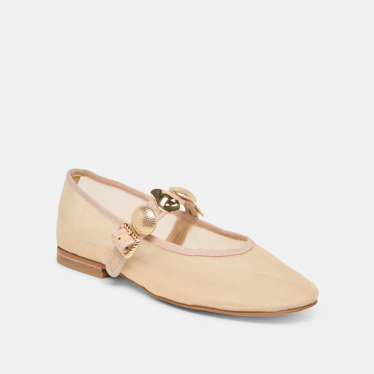 Dolce Vita SHOES Relan French Vanilla Mesh Ballet Flats