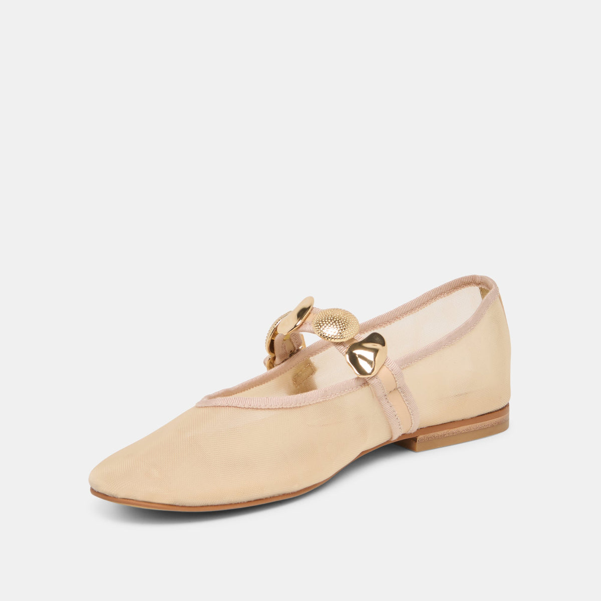 Dolce Vita SHOES Relan French Vanilla Mesh Ballet Flats