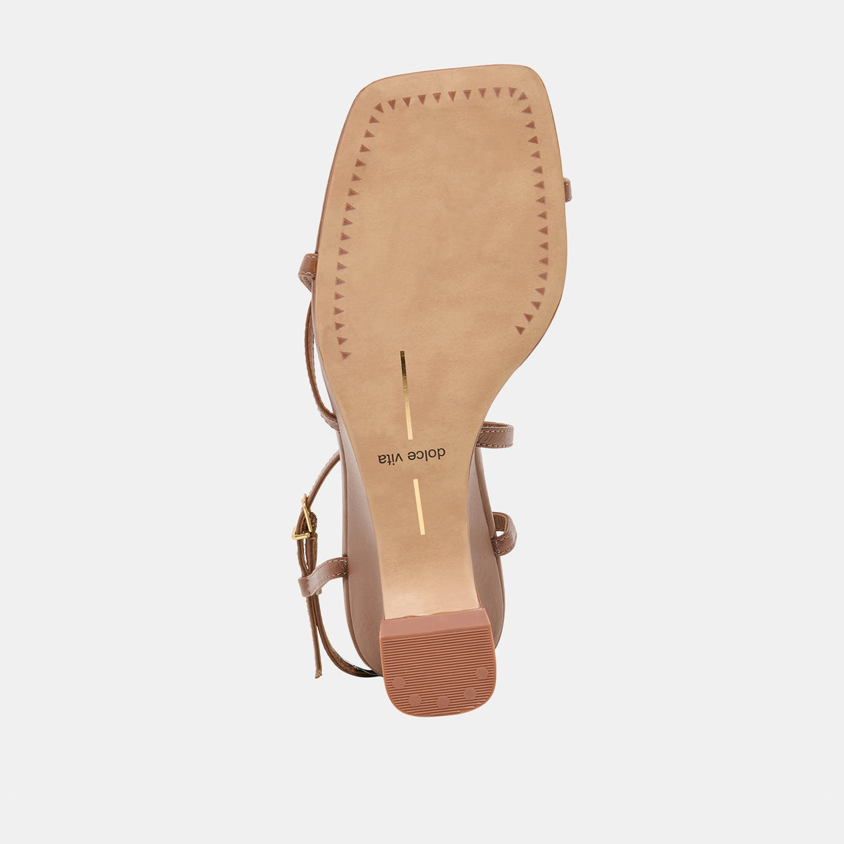 Dolce Vita SHOES Aylee Cognac Leather Wedges