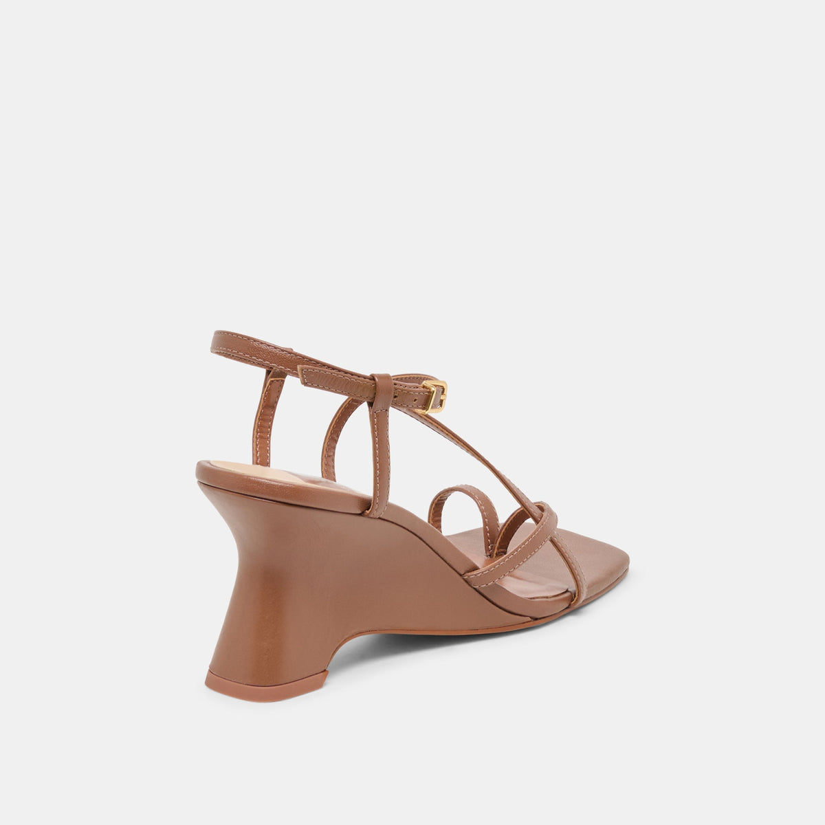 Dolce Vita SHOES Aylee Cognac Leather Wedges