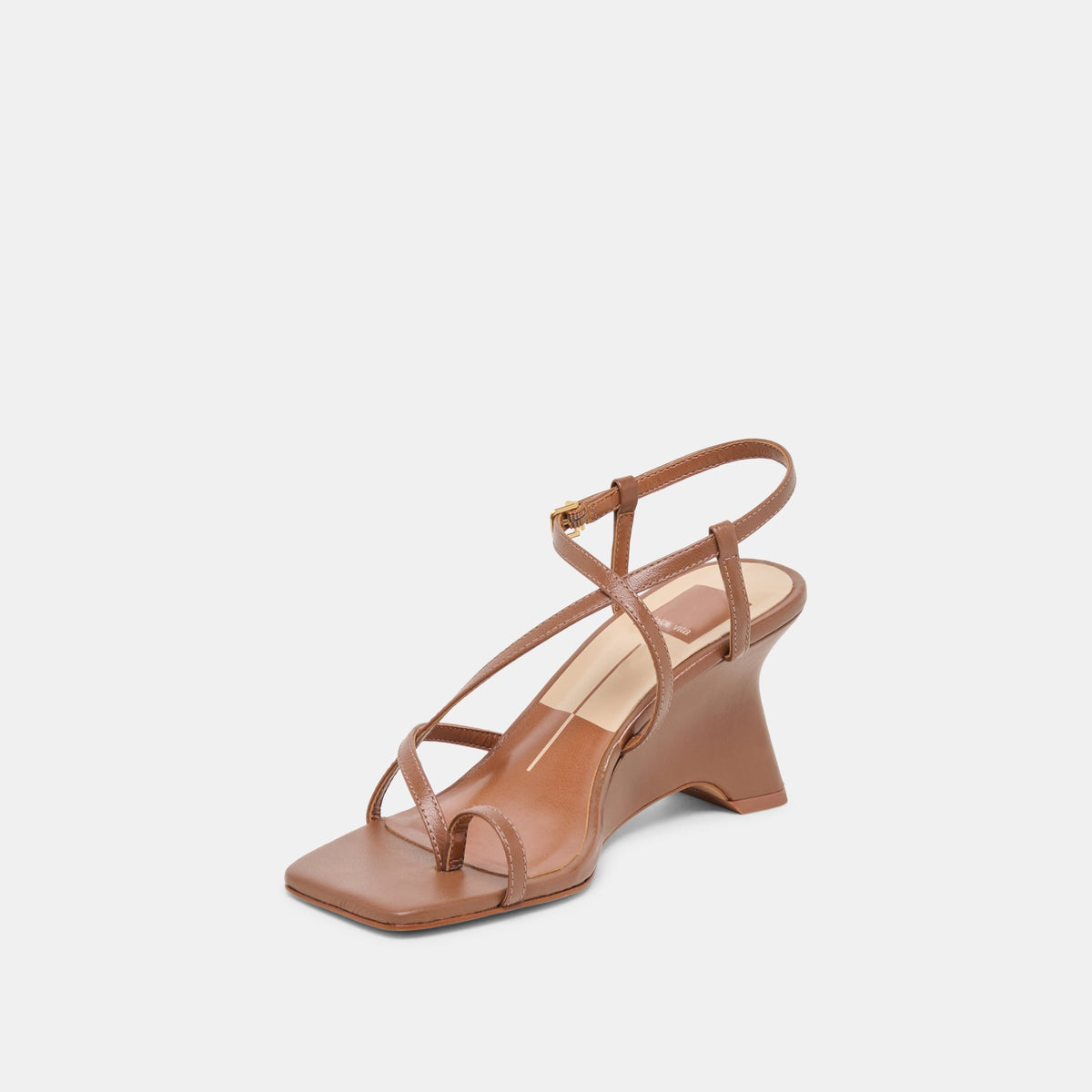 Dolce Vita SHOES Aylee Cognac Leather Wedges