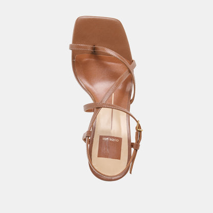 Dolce Vita SHOES Aylee Cognac Leather Wedges