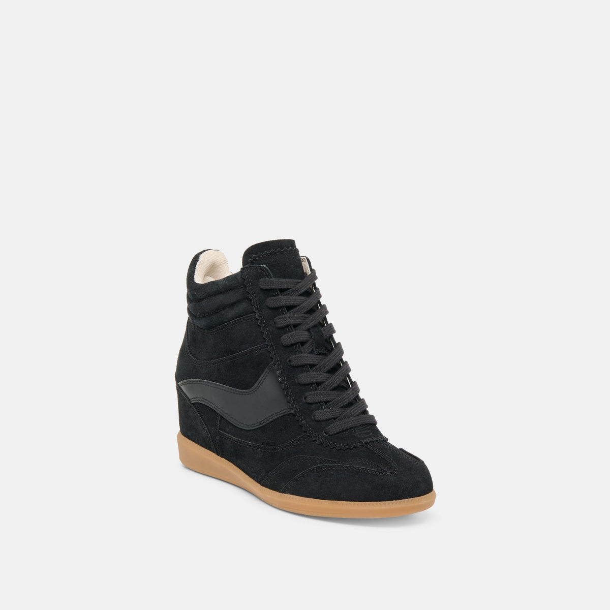 Dolce Vita SHOES Issac Onyx Suede Sneakers
