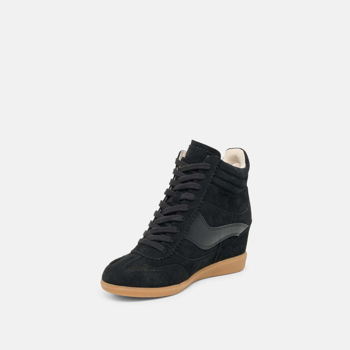 Dolce Vita SHOES Issac Onyx Suede Sneakers