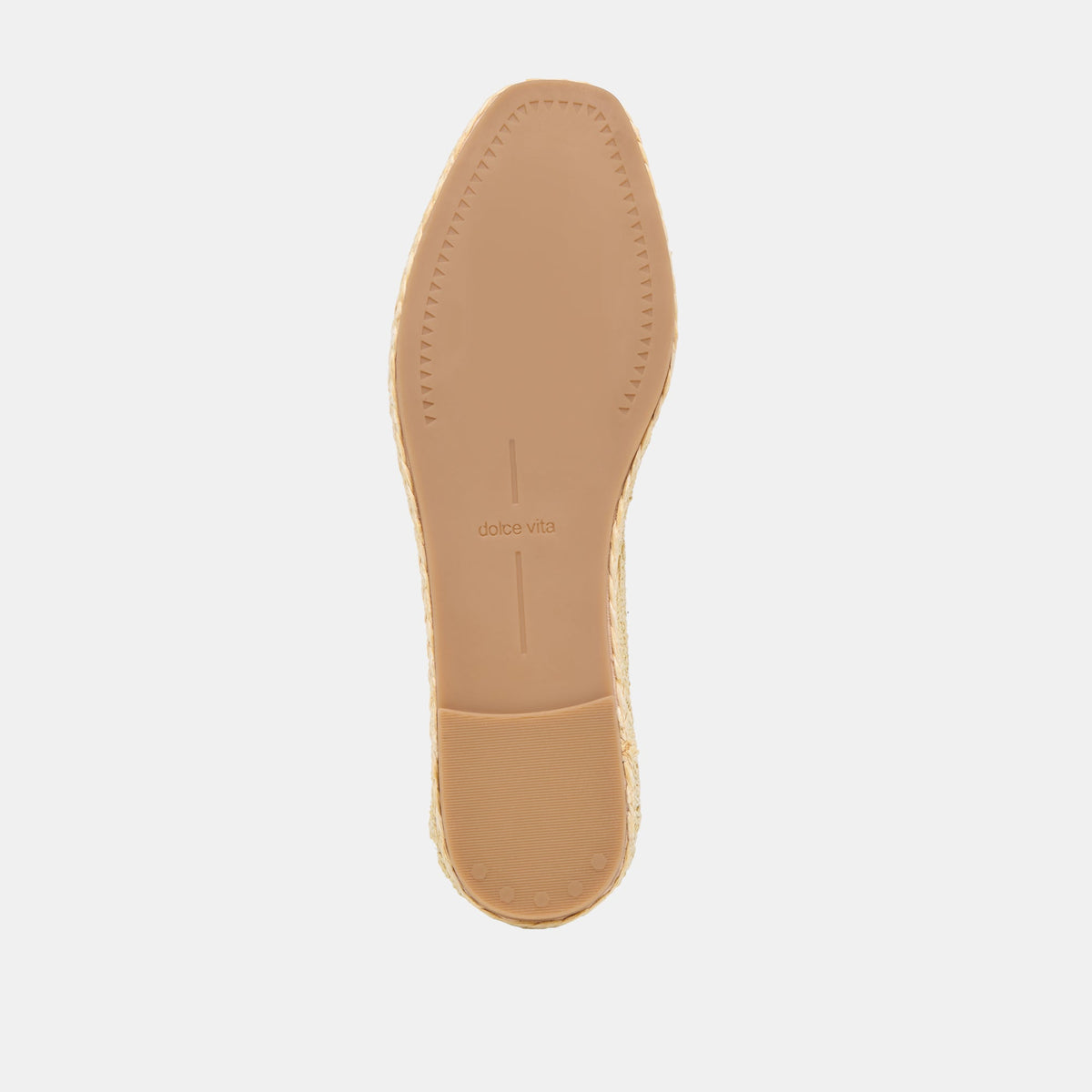 Dolce Vita SHOES Tianna Lt Natural Raffia Lace Ballet Flats