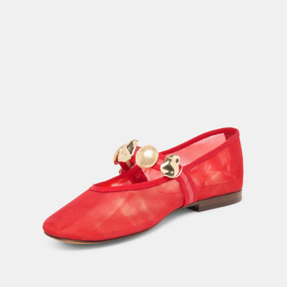 Dolce Vita SHOES Relan Mesh Chili Mesh Ballet Flats
