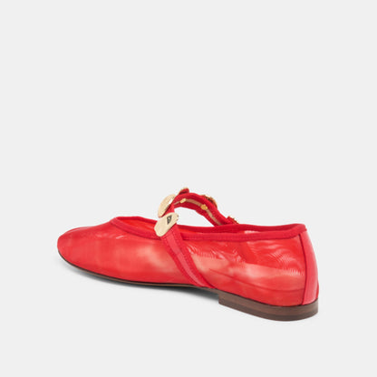 Dolce Vita SHOES Relan Mesh Chili Mesh Ballet Flats