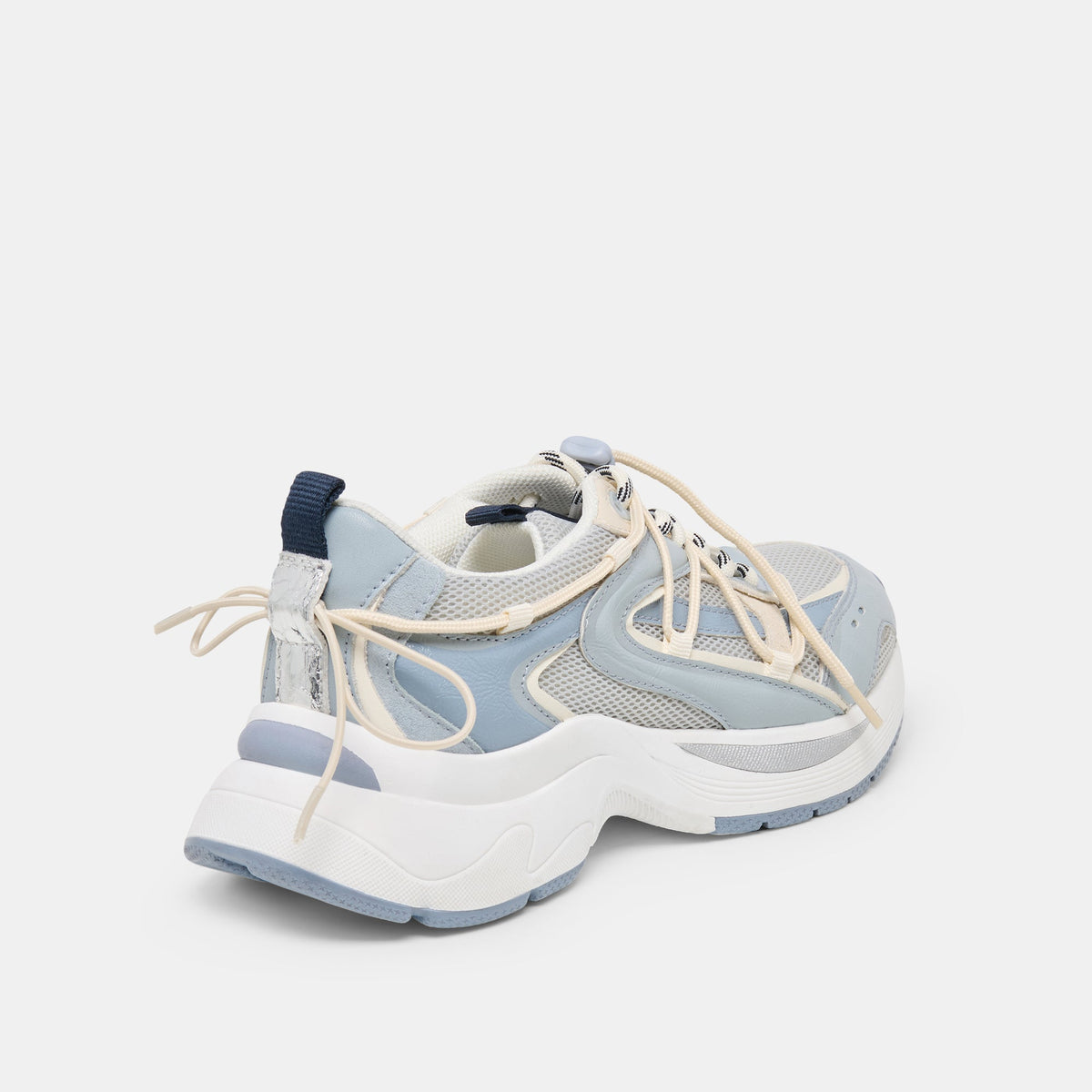 Dolce Vita SHOES Selmar Blue Multi Leather Sneakers