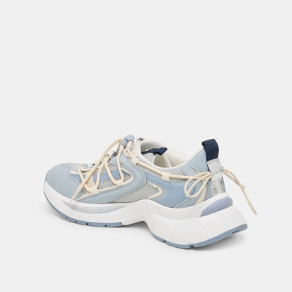 Dolce Vita SHOES Selmar Blue Multi Leather Sneakers
