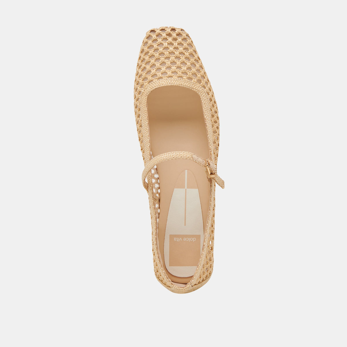 Dolce Vita SHOES REYES WIDE BALLET FLATS LT NATURAL WOVEN RAFFIA
 – Dolce Vita