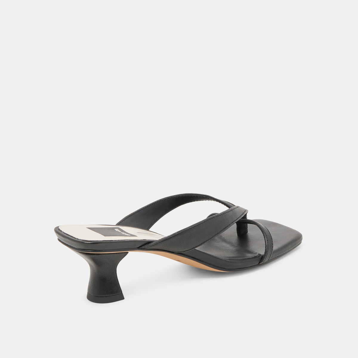 Dolce Vita SHOES BREVEL WIDE HEELS ONYX LEATHER
 – Dolce Vita