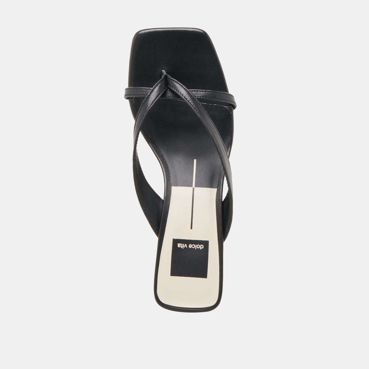 Dolce Vita SHOES BREVEL WIDE HEELS ONYX LEATHER
 – Dolce Vita