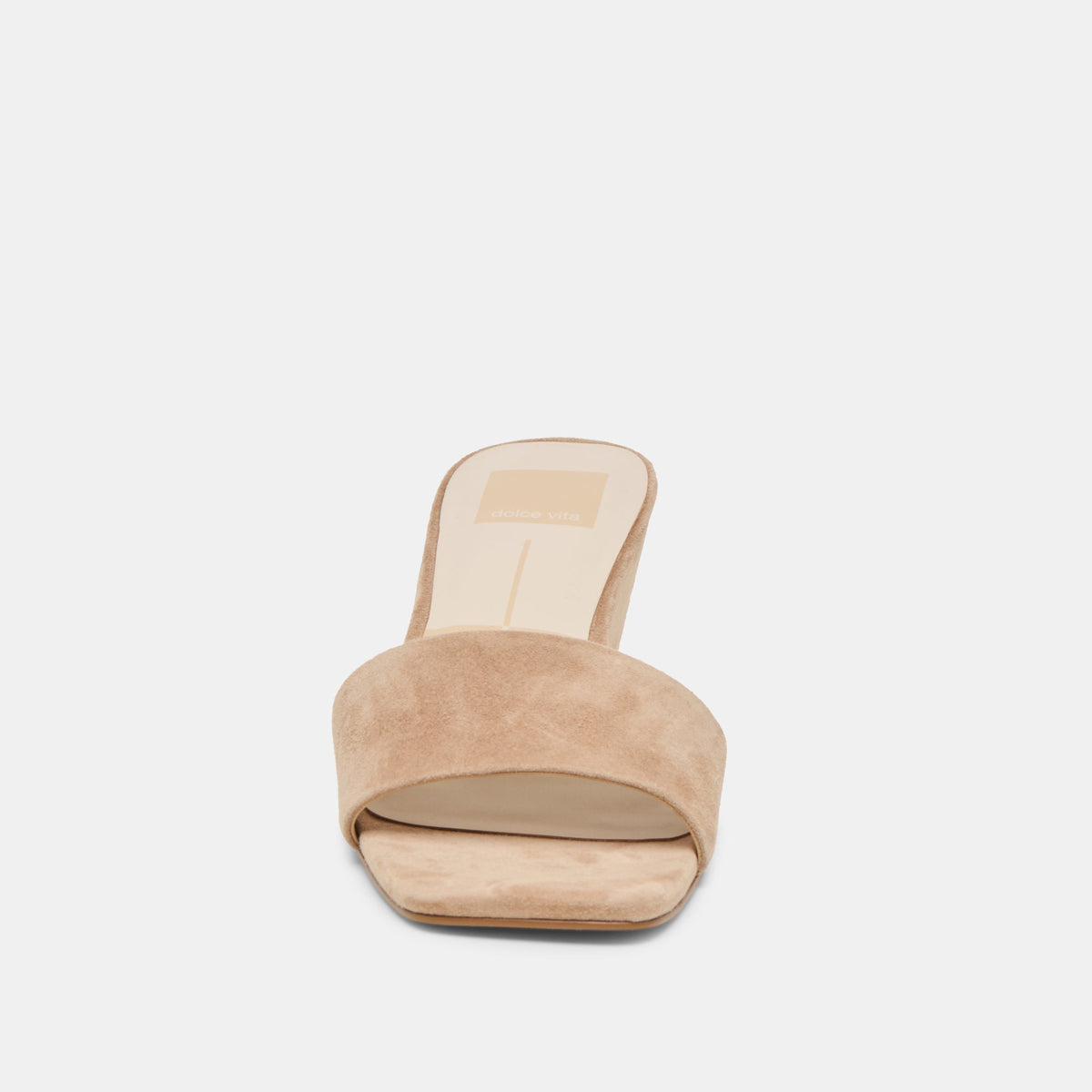 Dolce Vita SHOES Qaily Wide Camel Suede Wedges