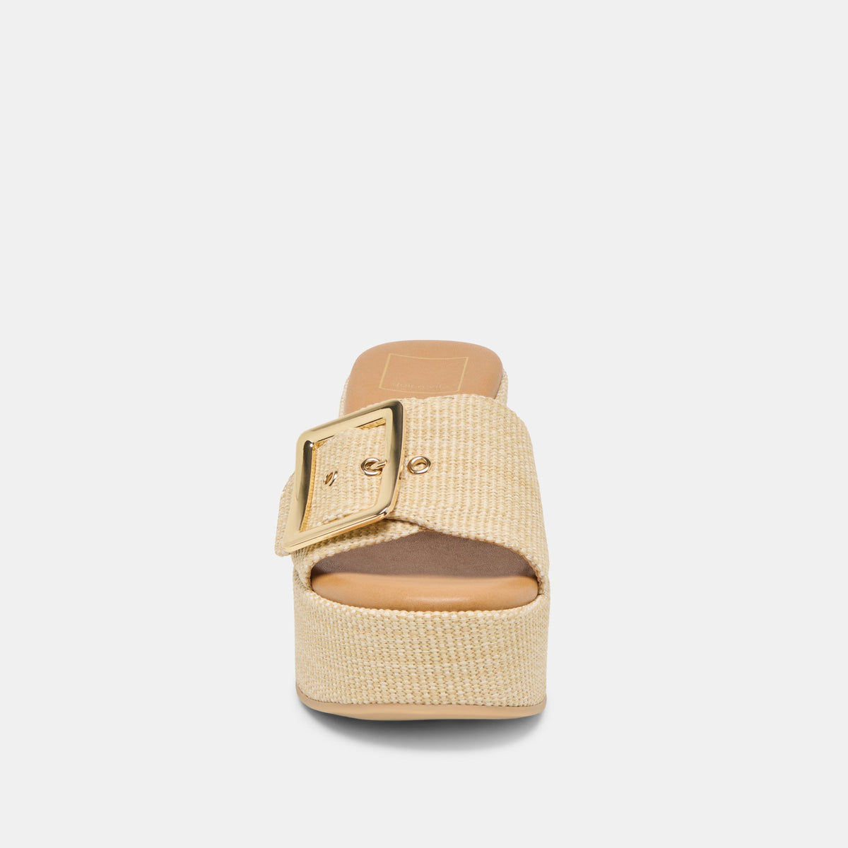 Dolce Vita SHOES Jilian Wide Lt Natural Raffia Wedges