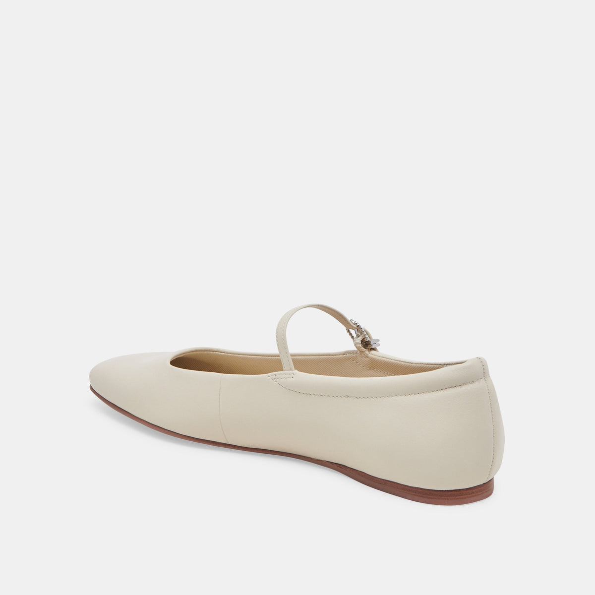 Dolce Vita SHOES Reyes Wide Ballet Flats Ivory Leather | Ivory Ballet Flats
 – Dolce Vita