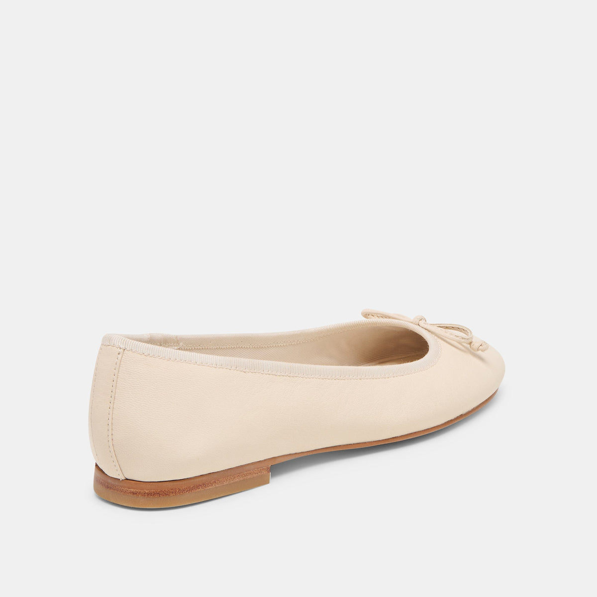 Dolce Vita SHOES Ritla Wide Bone Leather Ballet Flats