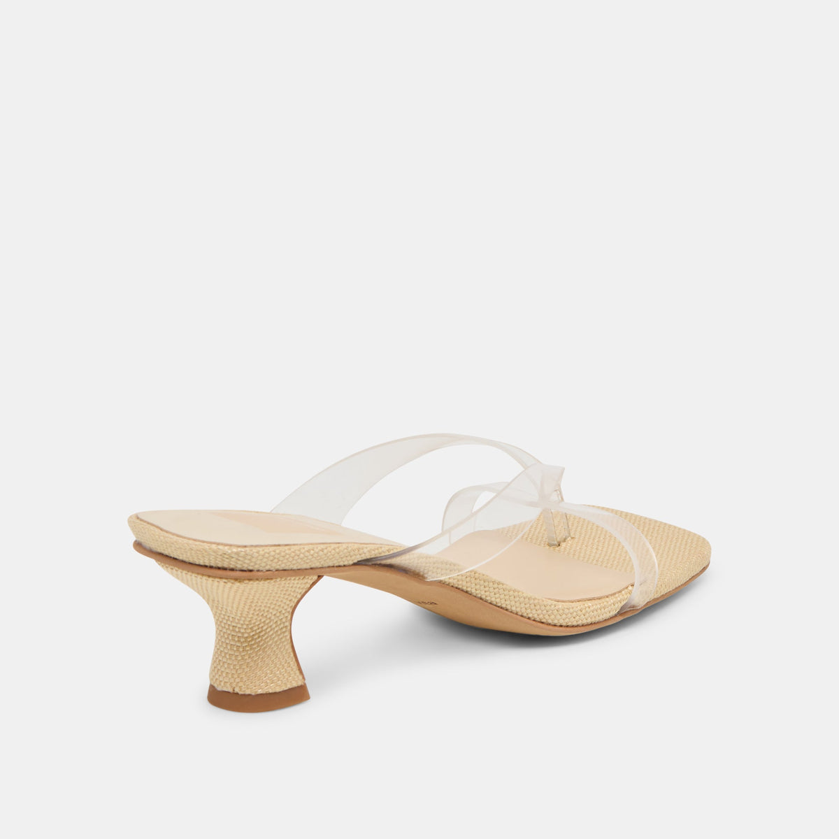 Dolce Vita SHOES Brevel Vinyl Wide Crystal Jelly Heels