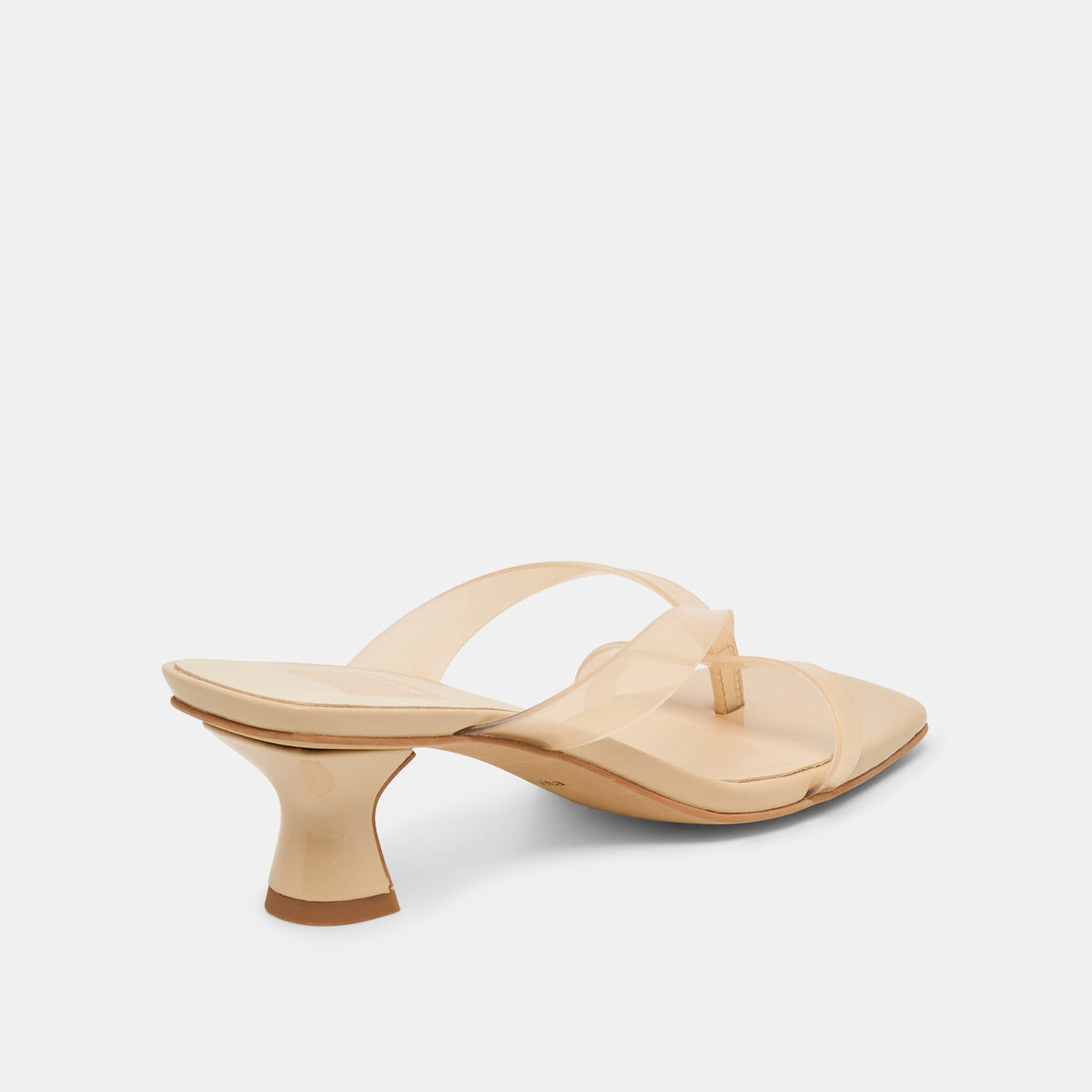Dolce Vita SHOES Brevel Vinyl Wide Praline Jelly Heels