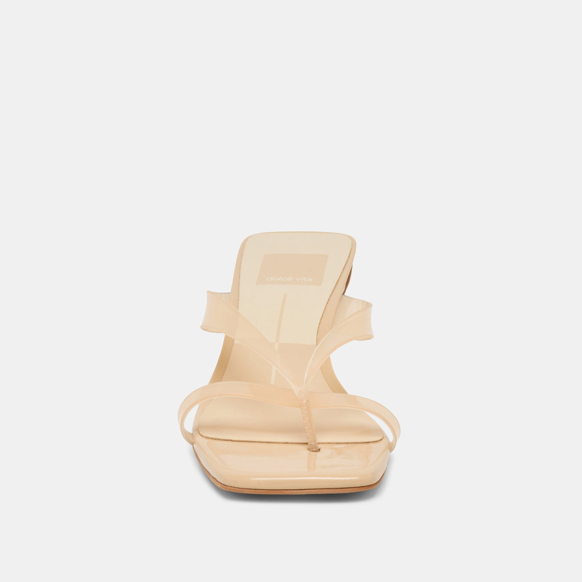 Dolce Vita SHOES Brevel Vinyl Wide Praline Jelly Heels