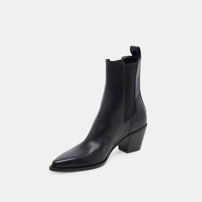 Dolce Vita SHOES SHADIE H2O WIDE BOOTIES BLACK LEATHER
 – Dolce Vita