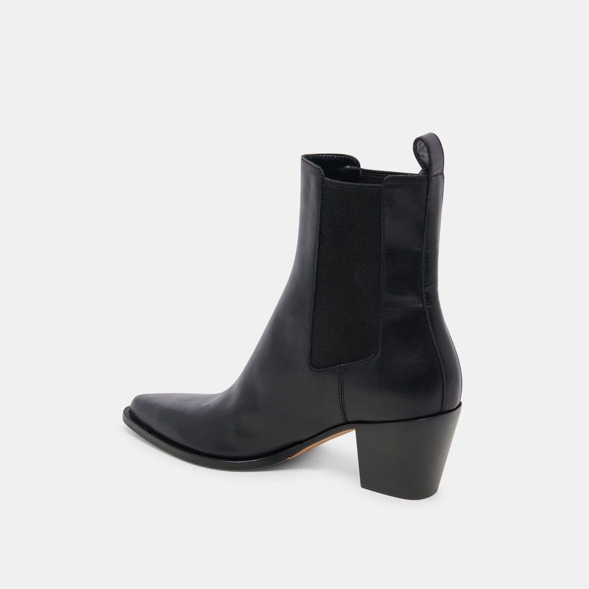Dolce Vita SHOES SHADIE H2O WIDE BOOTIES BLACK LEATHER
 – Dolce Vita