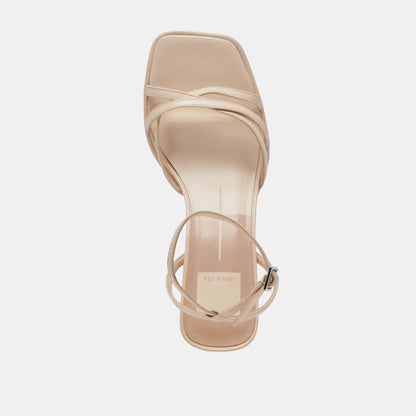 Dolce Vita SHOES Manji Wide Bone Patent Leather Heels