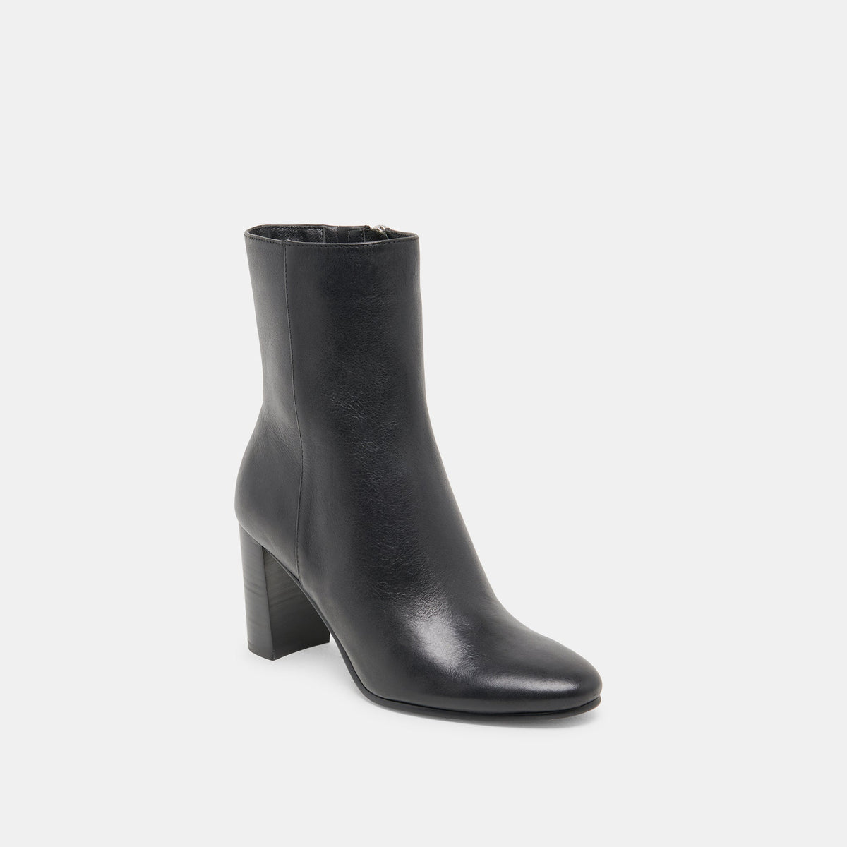 Dolce Vita SHOES Suzy Wide Black Leather Booties