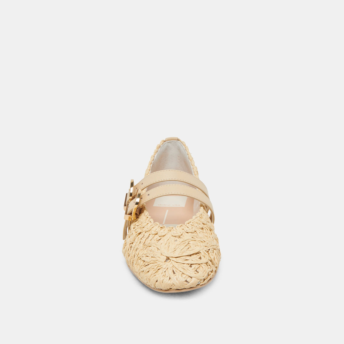 Dolce Vita SHOES BAYLEE SUNFLOWER WIDE BALLET FLATS LT NATURAL MACRAME
 – Dolce Vita