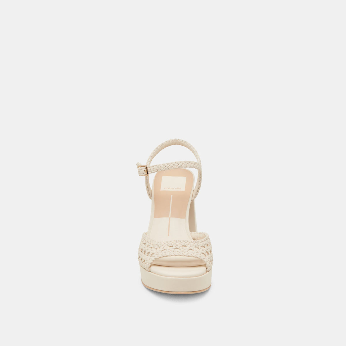 Dolce Vita SHOES PEYTEN WIDE HEELS CREME WOVEN STELLA
 – Dolce Vita